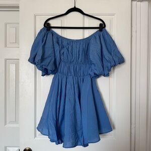 &Merci Blue Mini Dress